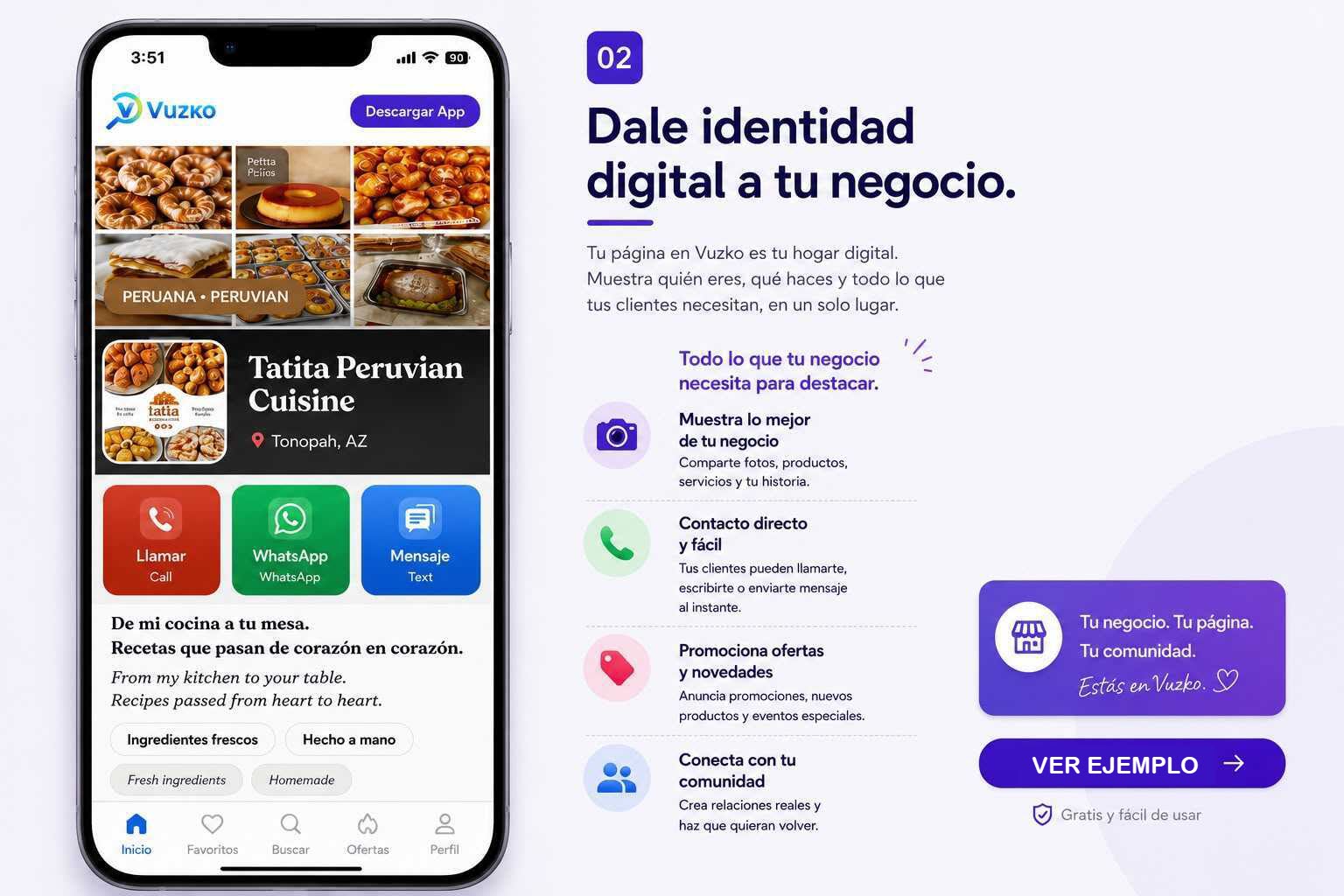 Give your business a digital identity on Vuzko